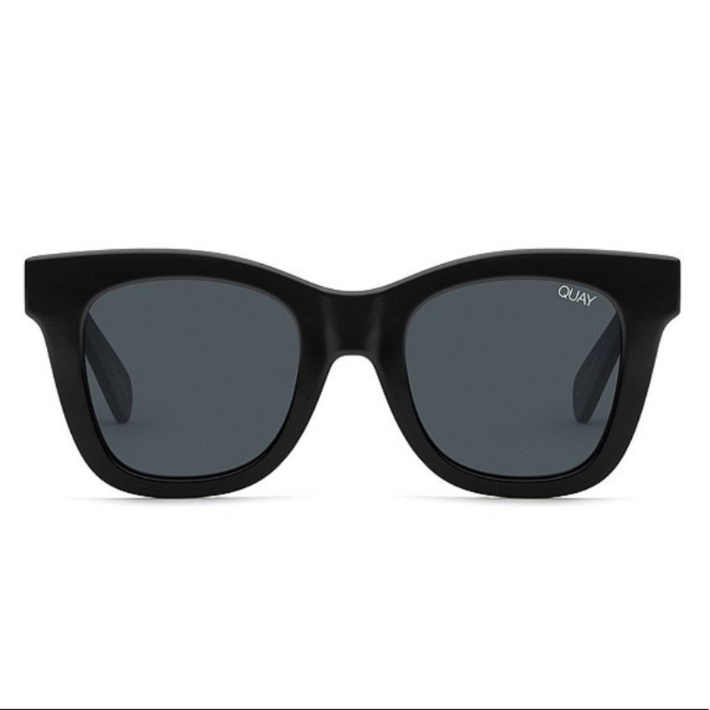 Quay Shiny Black Polarized After Hours Sunglasses